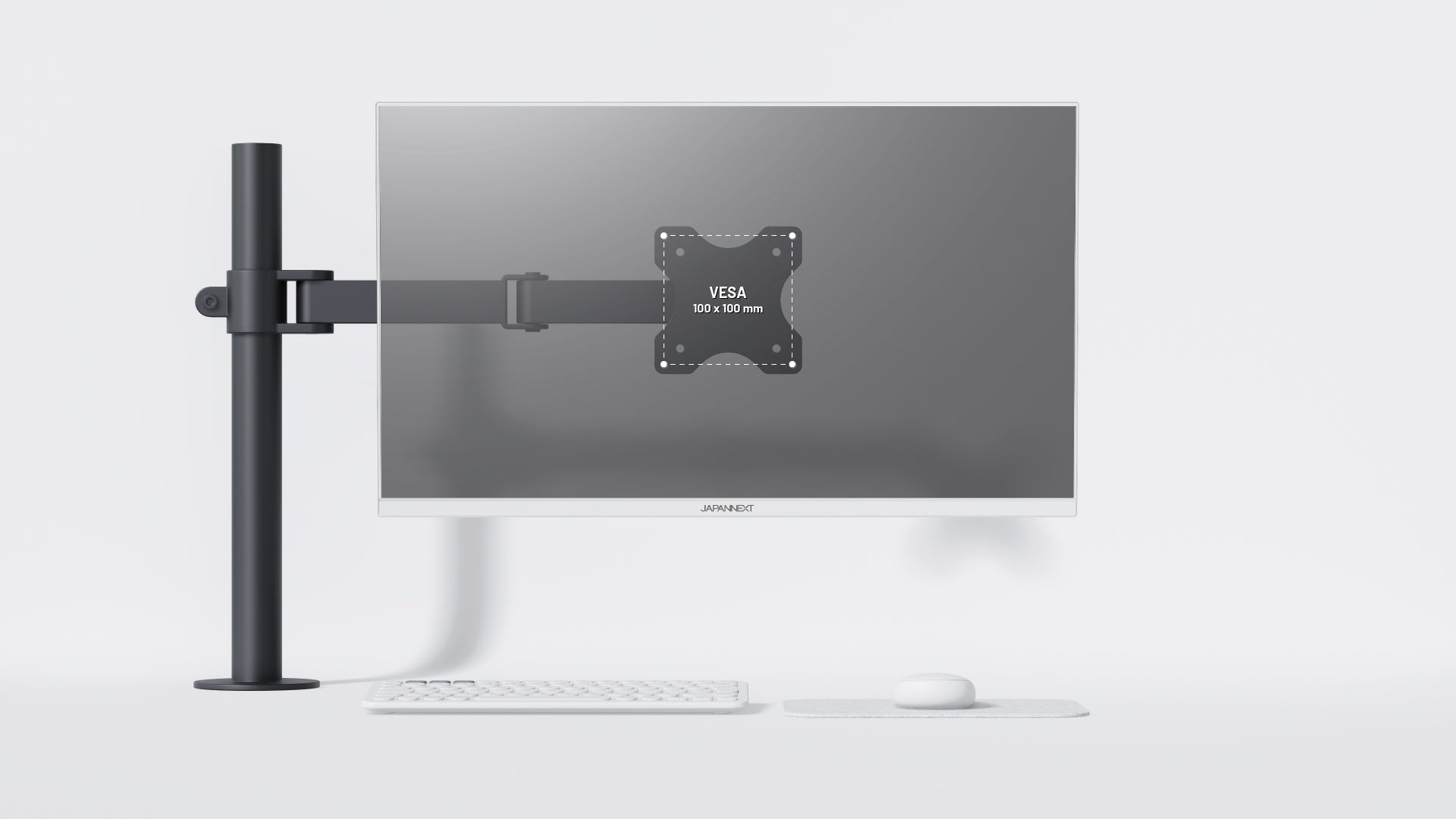 Desktop Monitor | 28" | 4K UHD | White