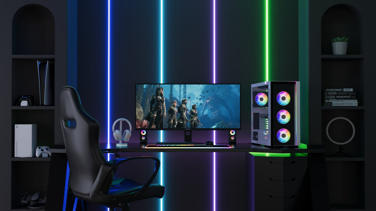Gaming-Monitor | 40“ | IPS | UWQHD | 144Hz (Überholt)