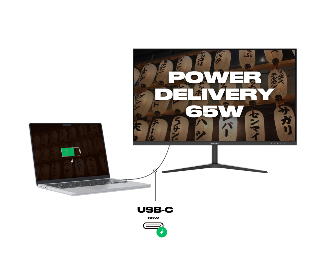 Monitor | 27" | IPS | WQHD | USB-C (+ Ladung 65W)