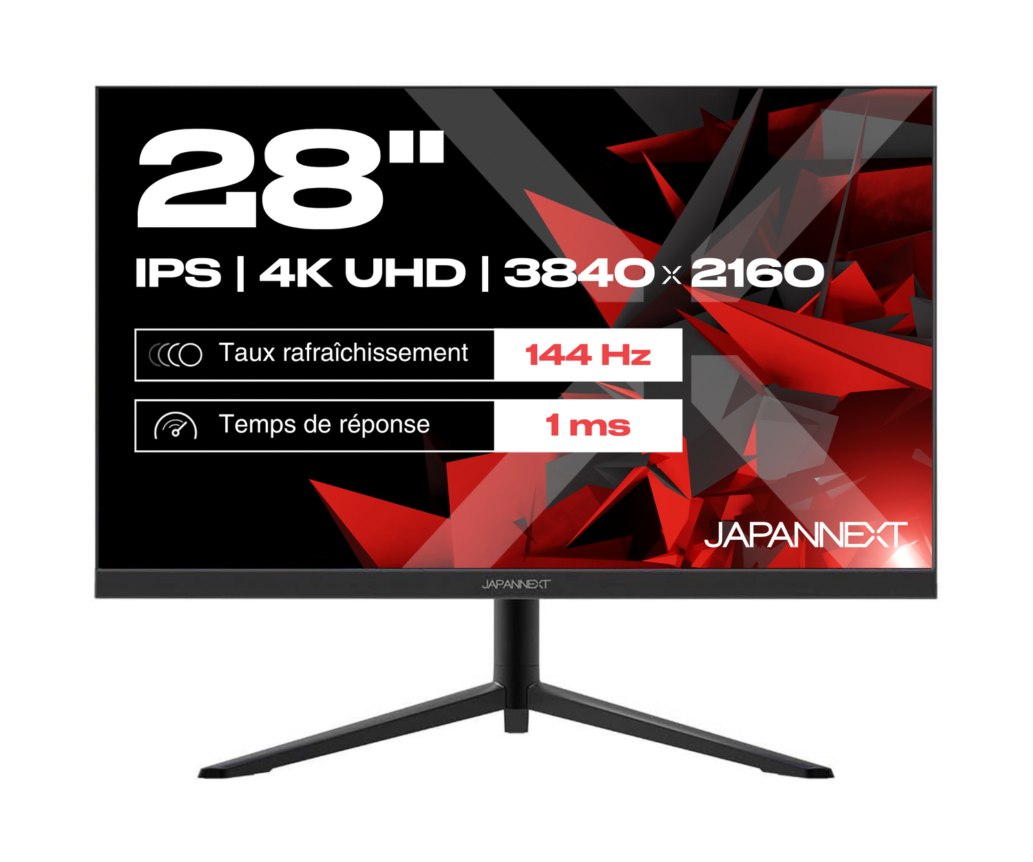 Gaming Monitor | 28" | 4K UHD | 144Hz | USB-C (+65W charging)