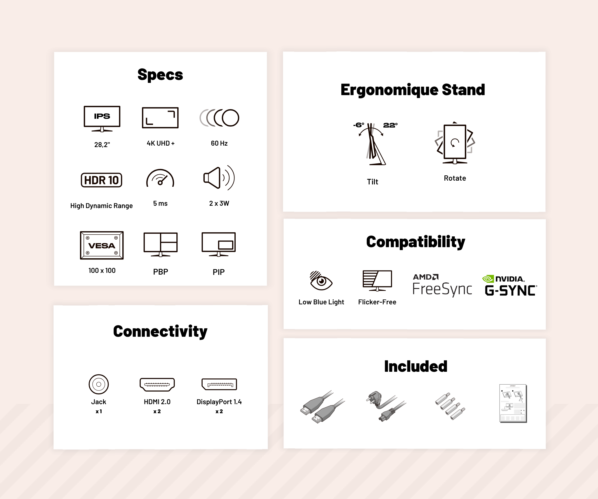 Monitor | 28,2" | IPS | 4K UHD +