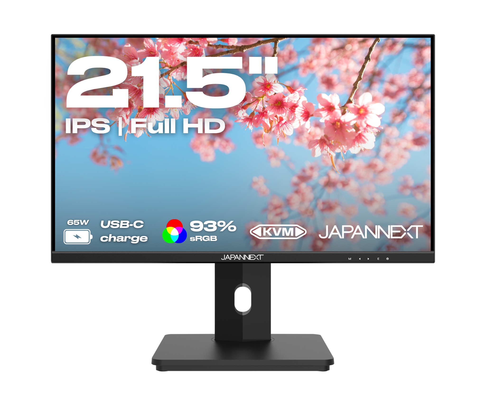 Monitor | 21.5" | FULL HD | USB-C (+ Ladung 65W)