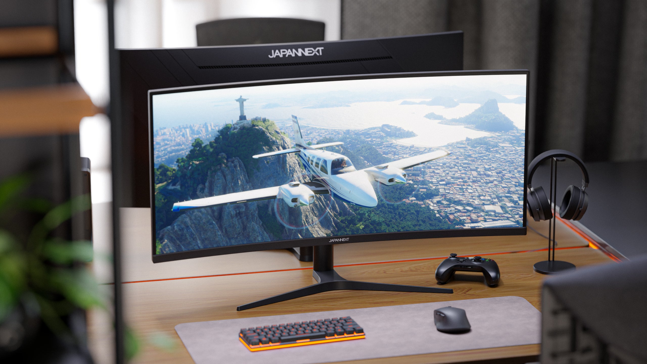 Curved Gaming Monitor | 37.5" | UWQHD+ | IPS Panel | 144Hz