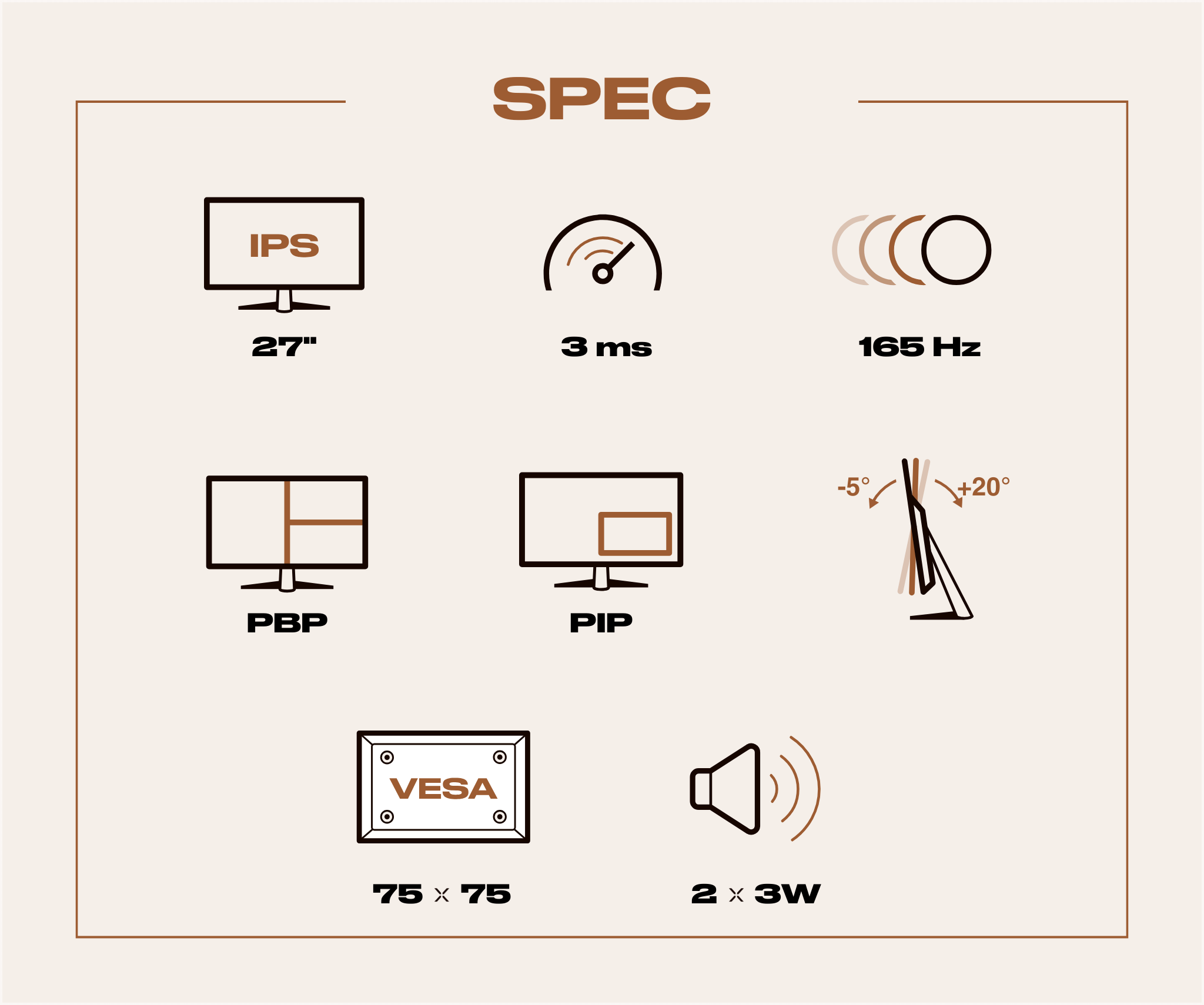 Gaming Monitor | 27" | IPS | WQHD | 144Hz