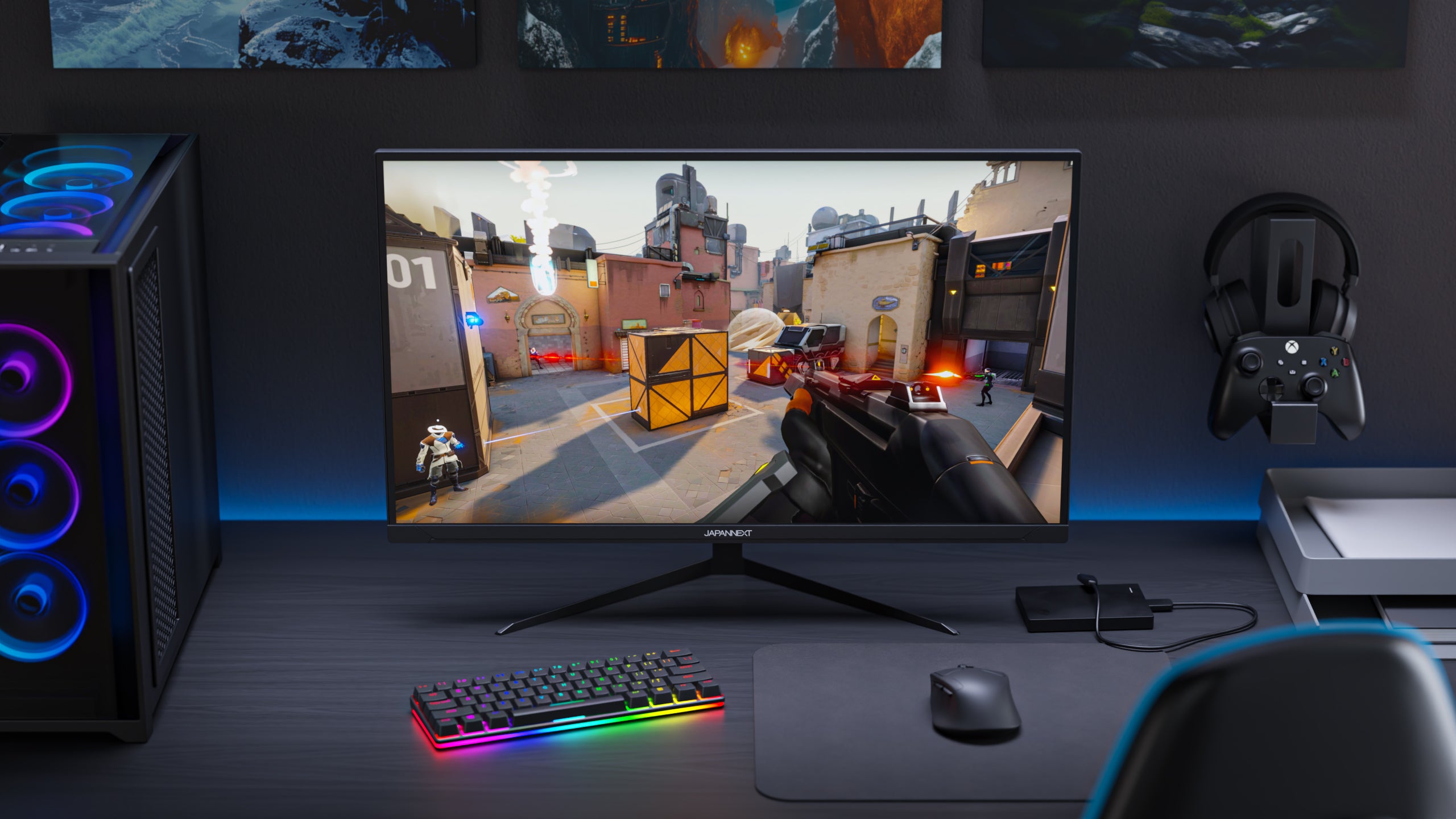 Gaming-Monitor | 27" | IPS | Dual-Modus FHD/320 Hz – 4K UHD/160 Hz