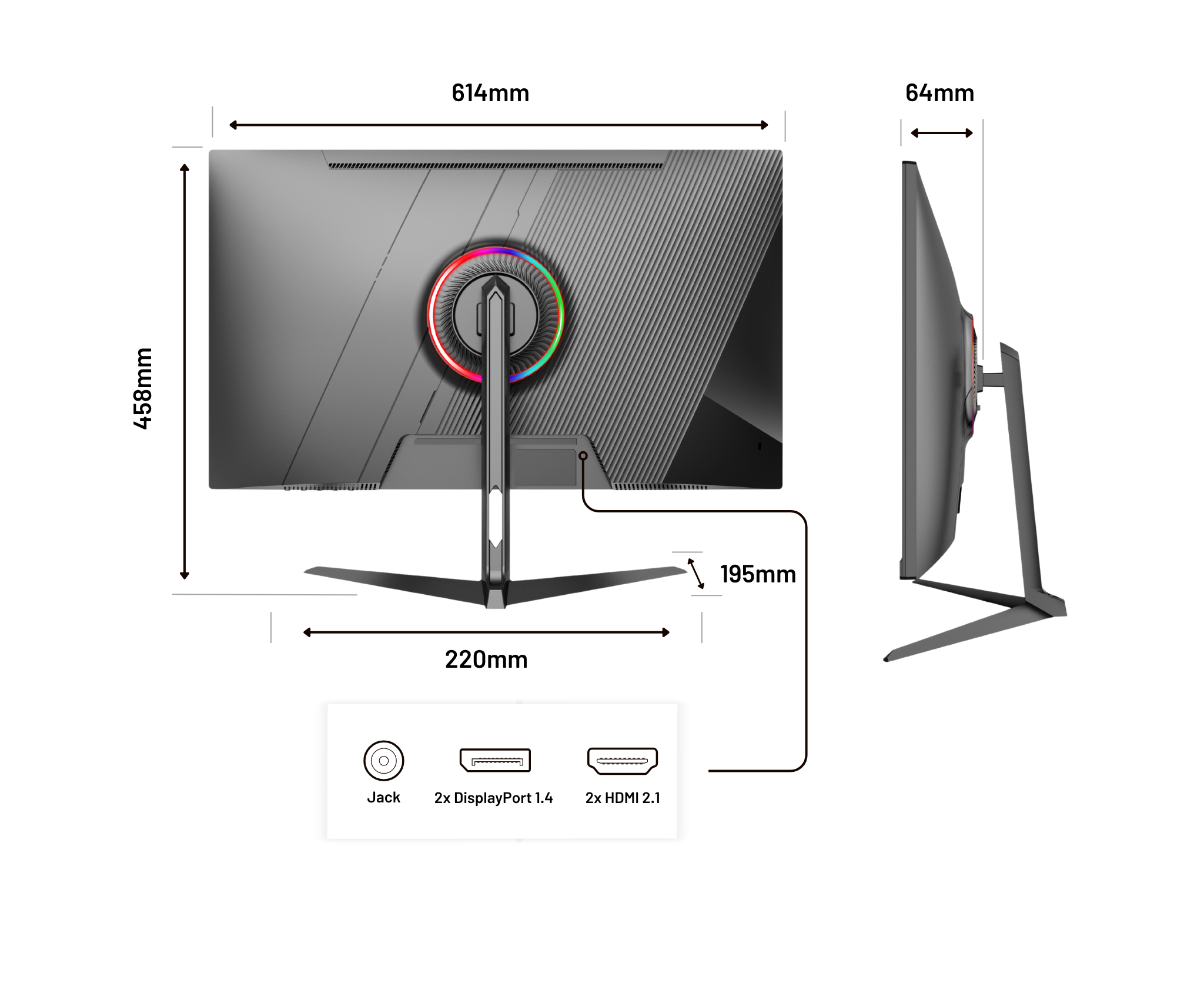 Gaming-Monitor | 27" | IPS | Dual-Modus FHD/320 Hz – 4K UHD/160 Hz
