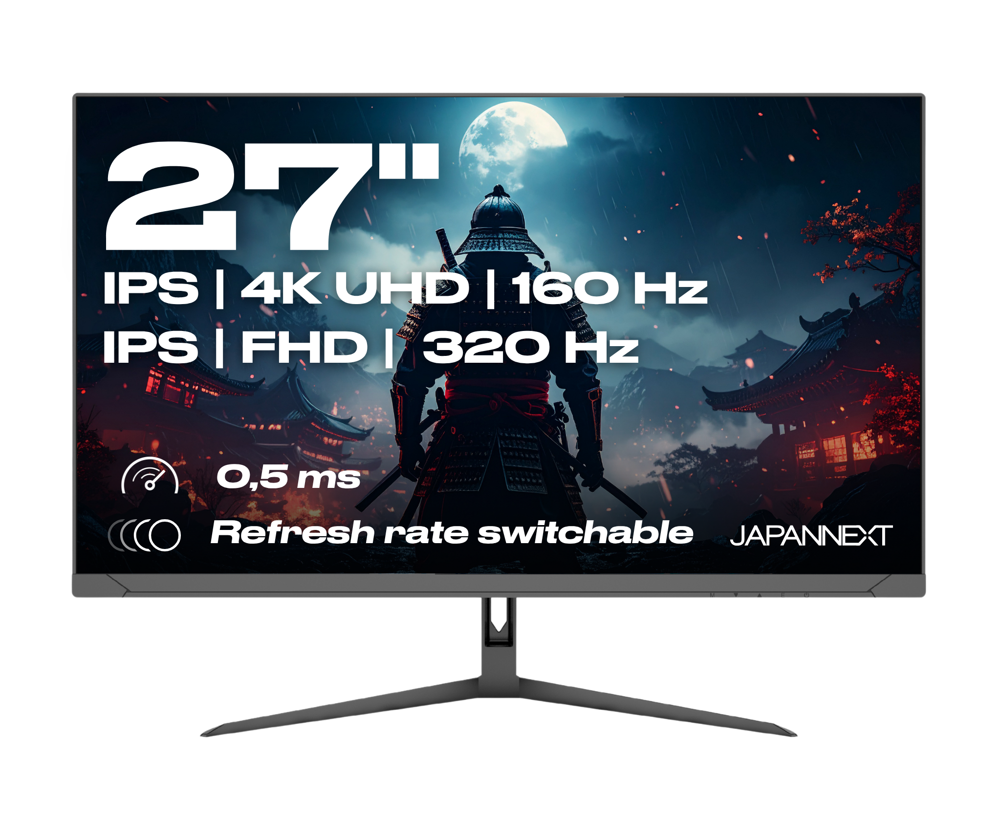 Gaming Monitor | 27" | IPS | Dual Mode FHD/320Hz - 4K UHD/160Hz