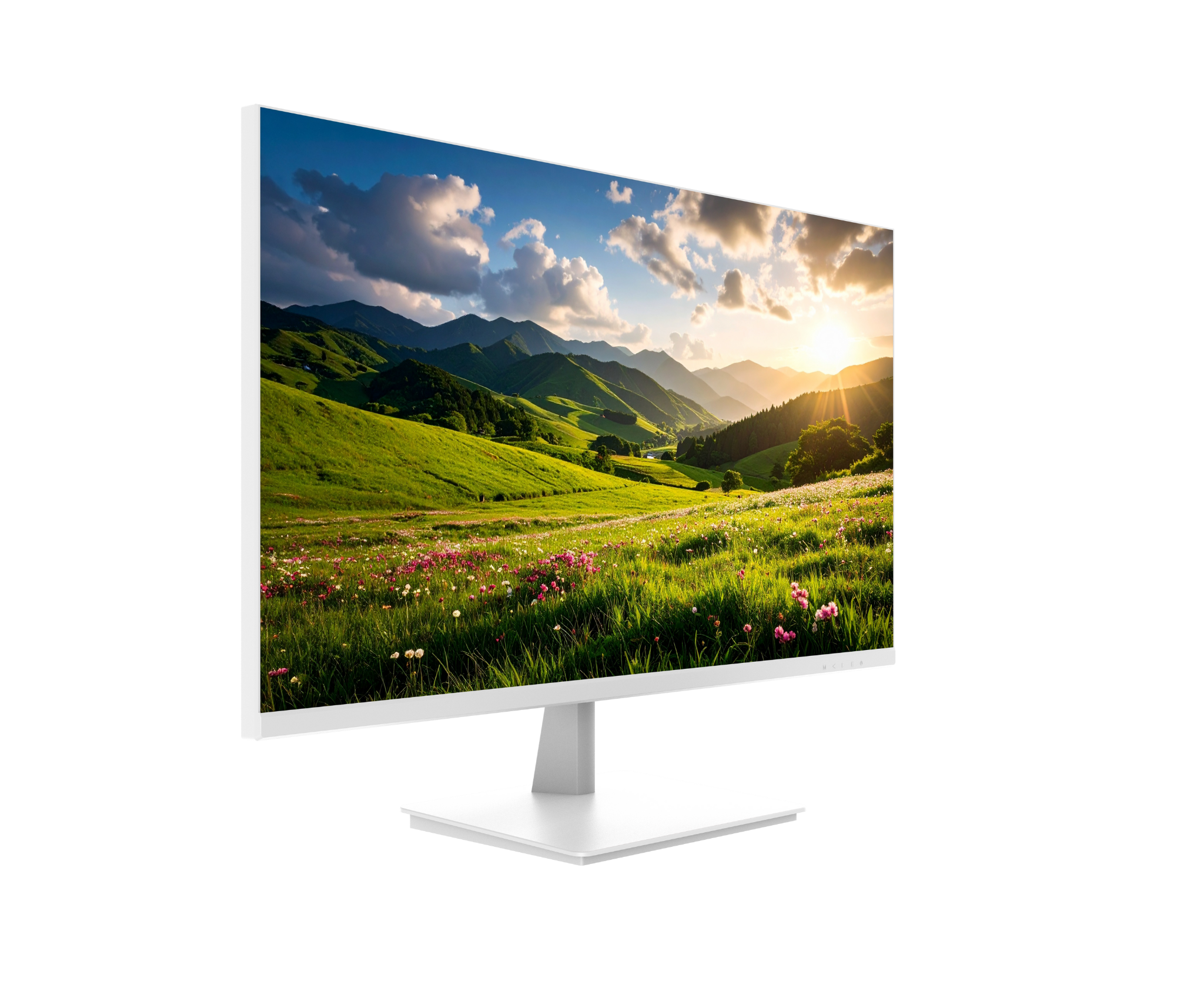 Desktop Monitor | 28" | 4K UHD | White (refurbished)