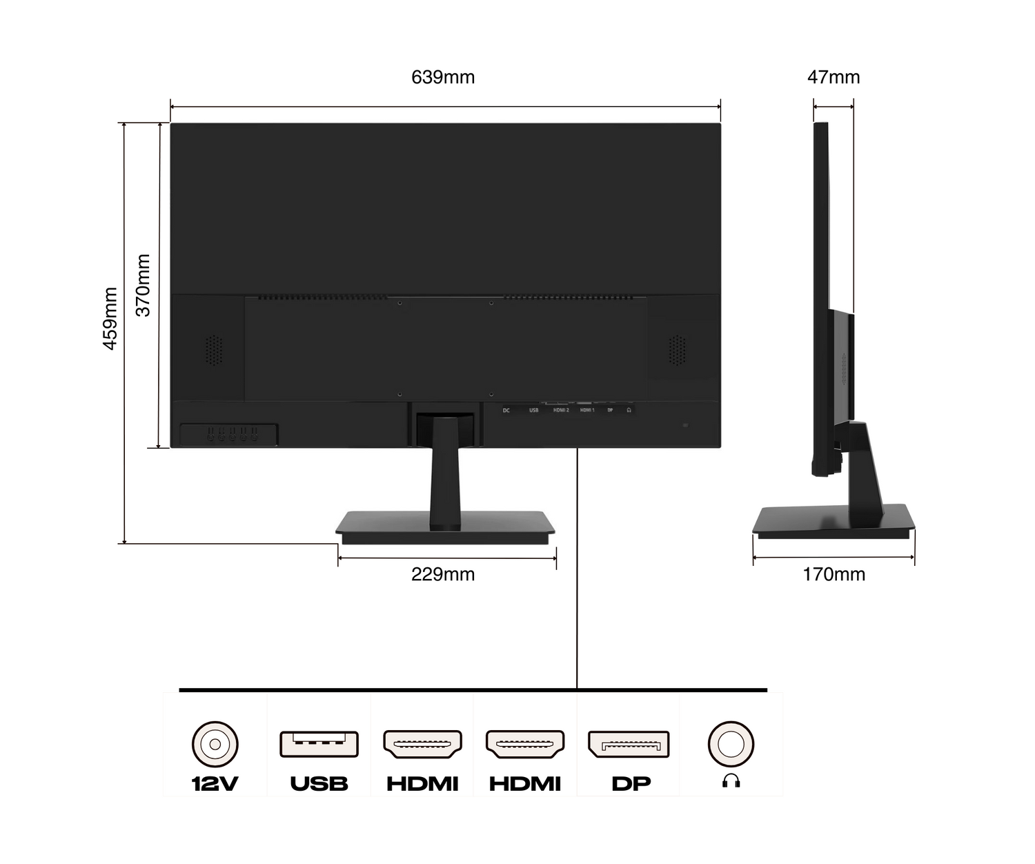 Desktop Monitor | 28" | 4K UHD | 60Hz
