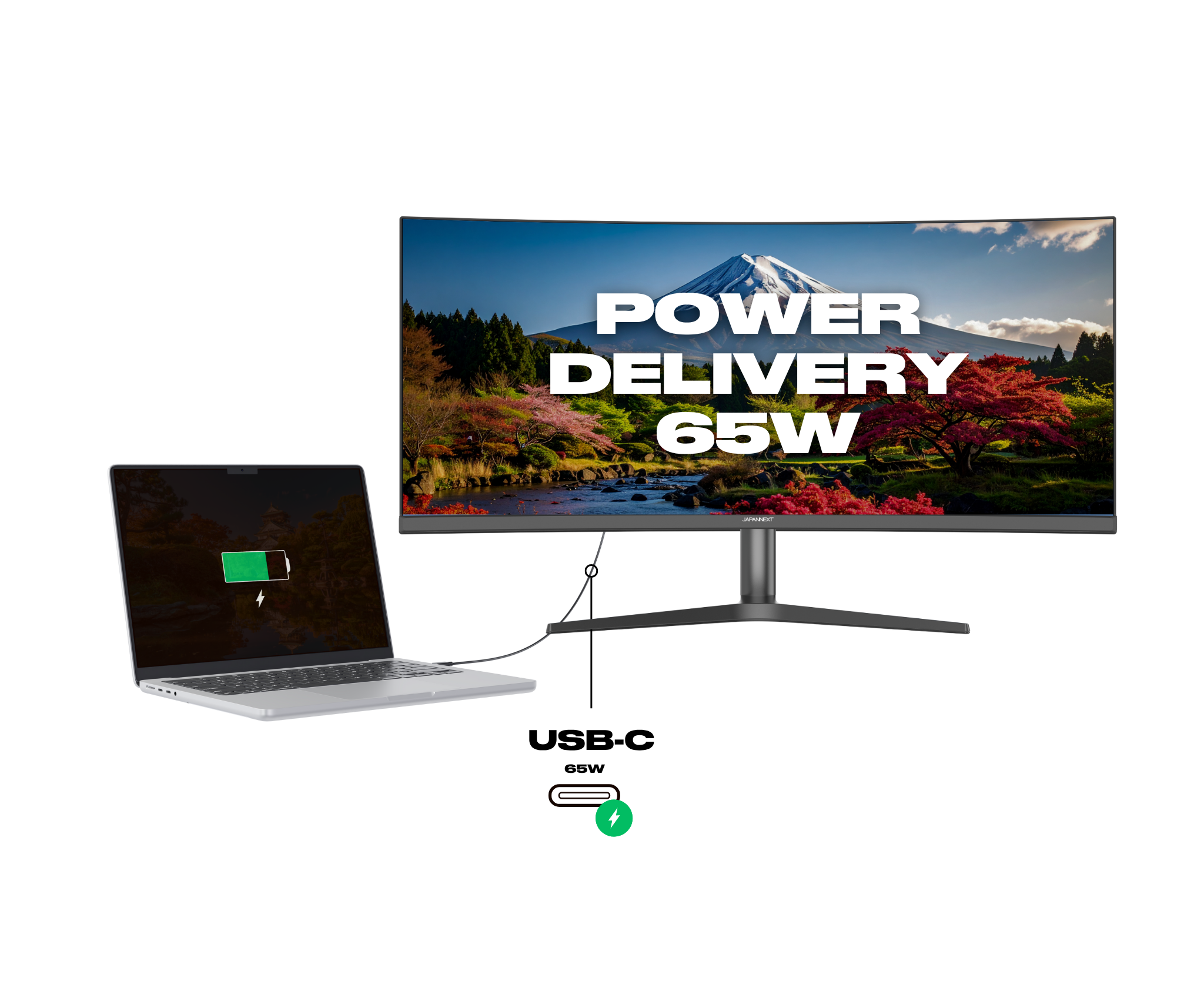 Curved Monitor | 37,5" | UWQHD+ | IPS