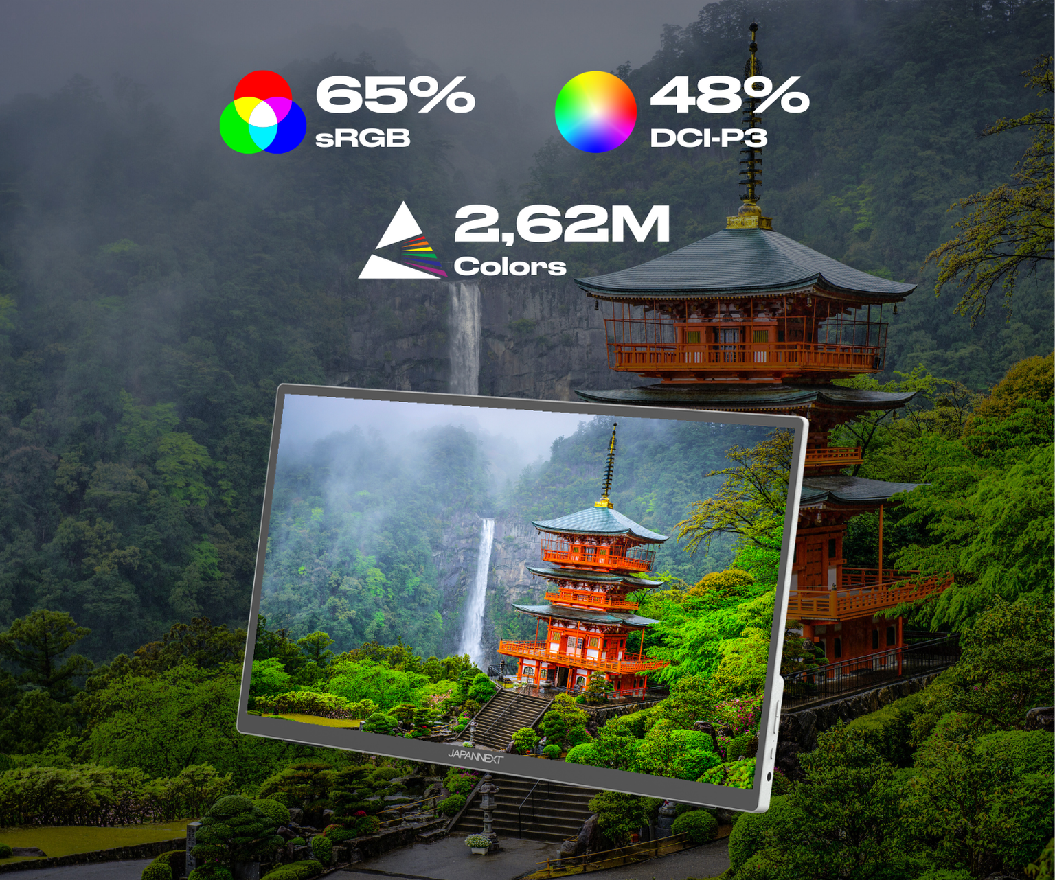 Portable Monitor | Touchscreen | 15.6" | FULL HD (refurbished)