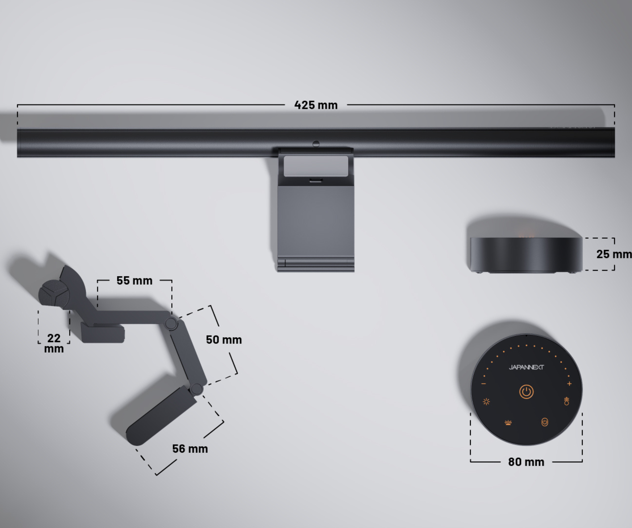 Desk lamp | LED backlight | with remote control