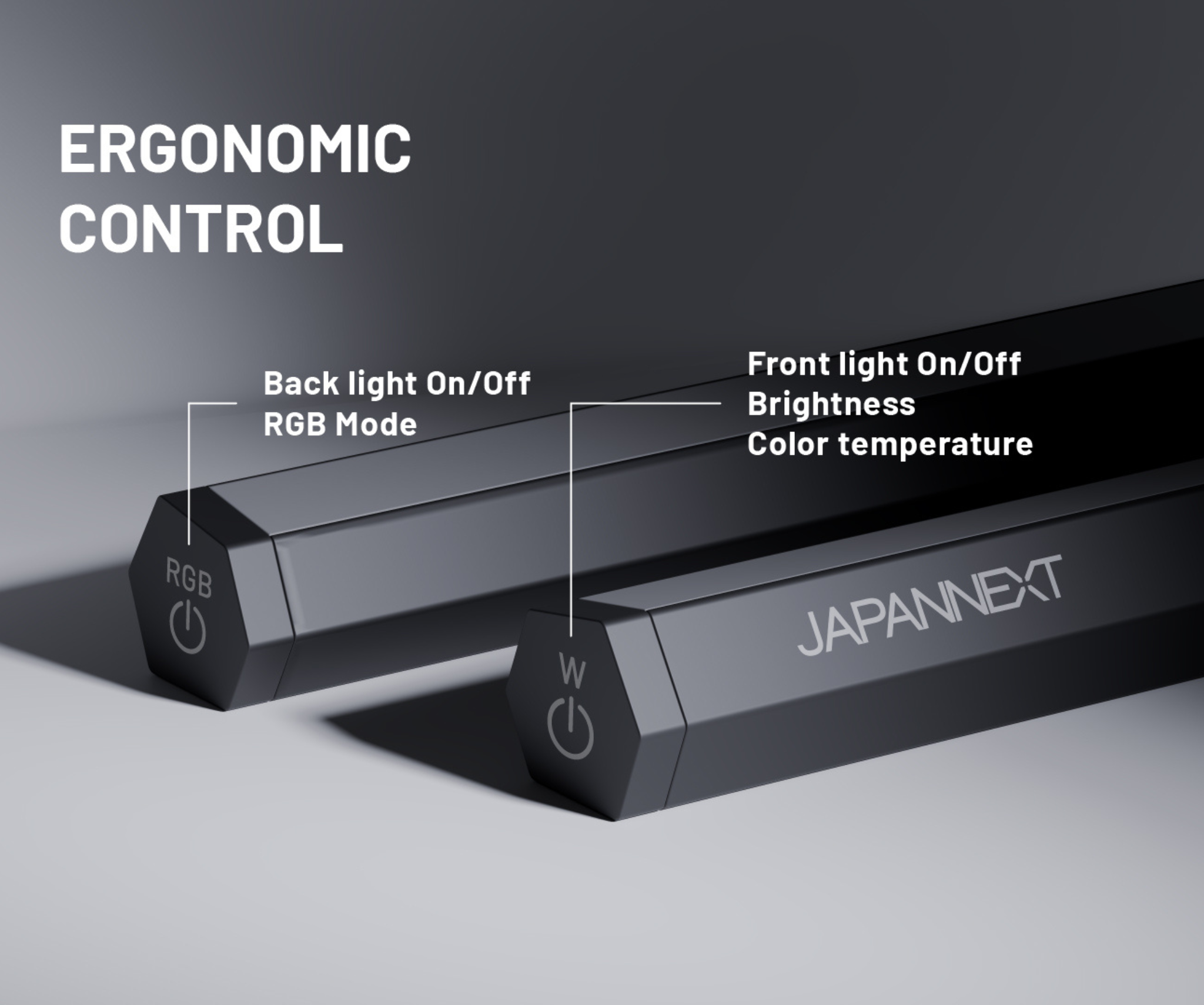 Desk lamp | LED backlight | integrated control