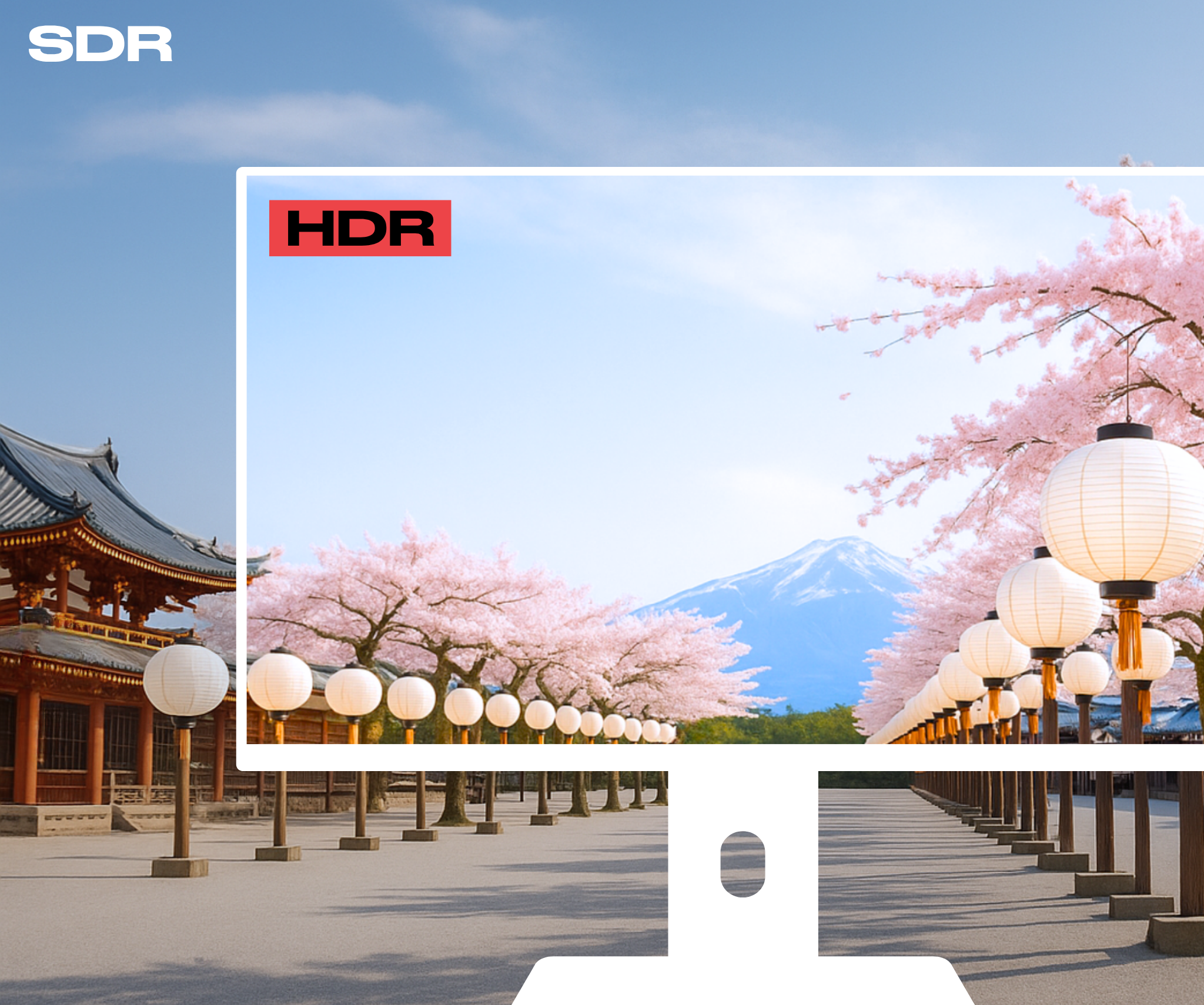 Desktop Monitor | 27" | WQHD | White