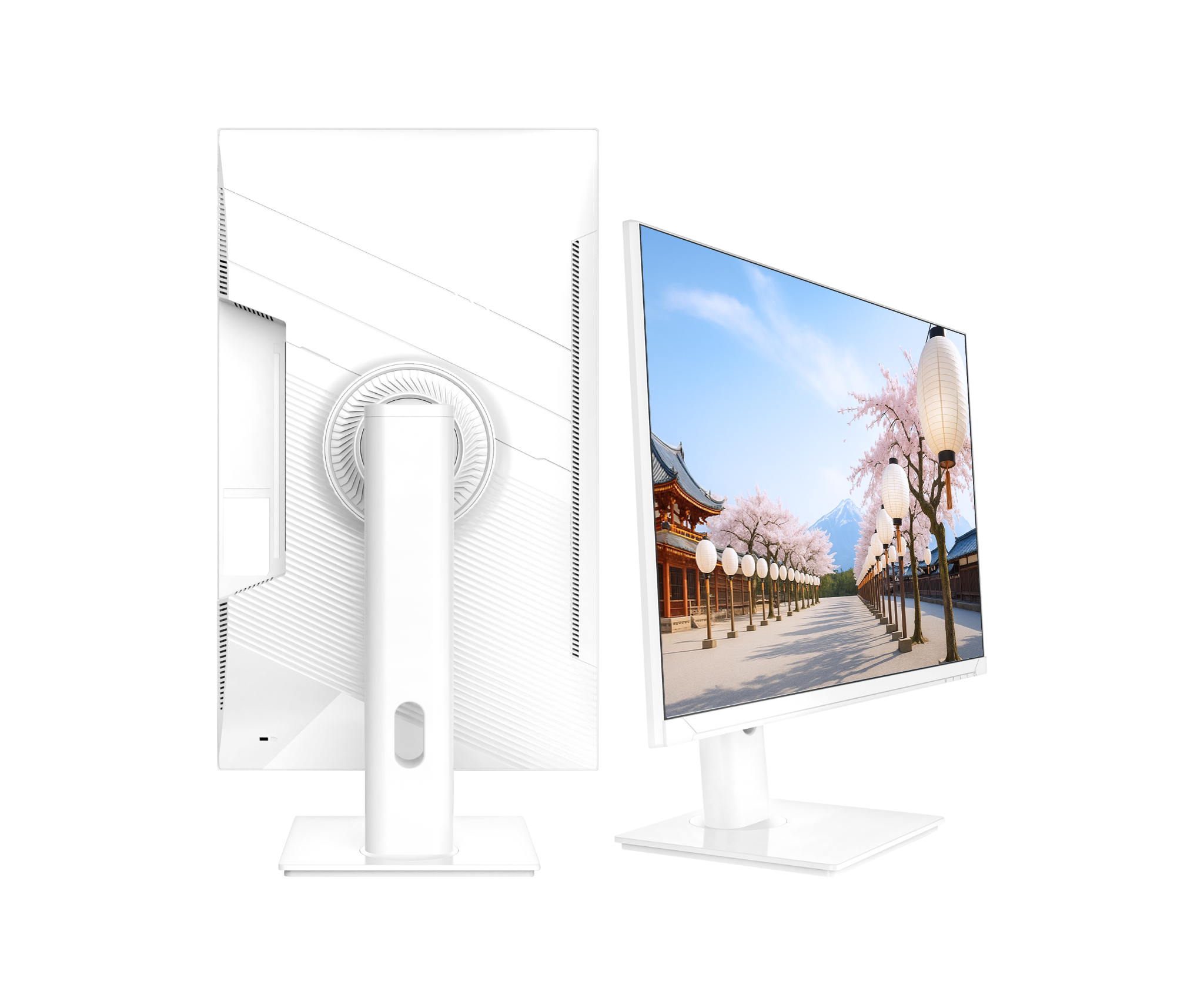 Monitor | 27" | WQHD | Weiß