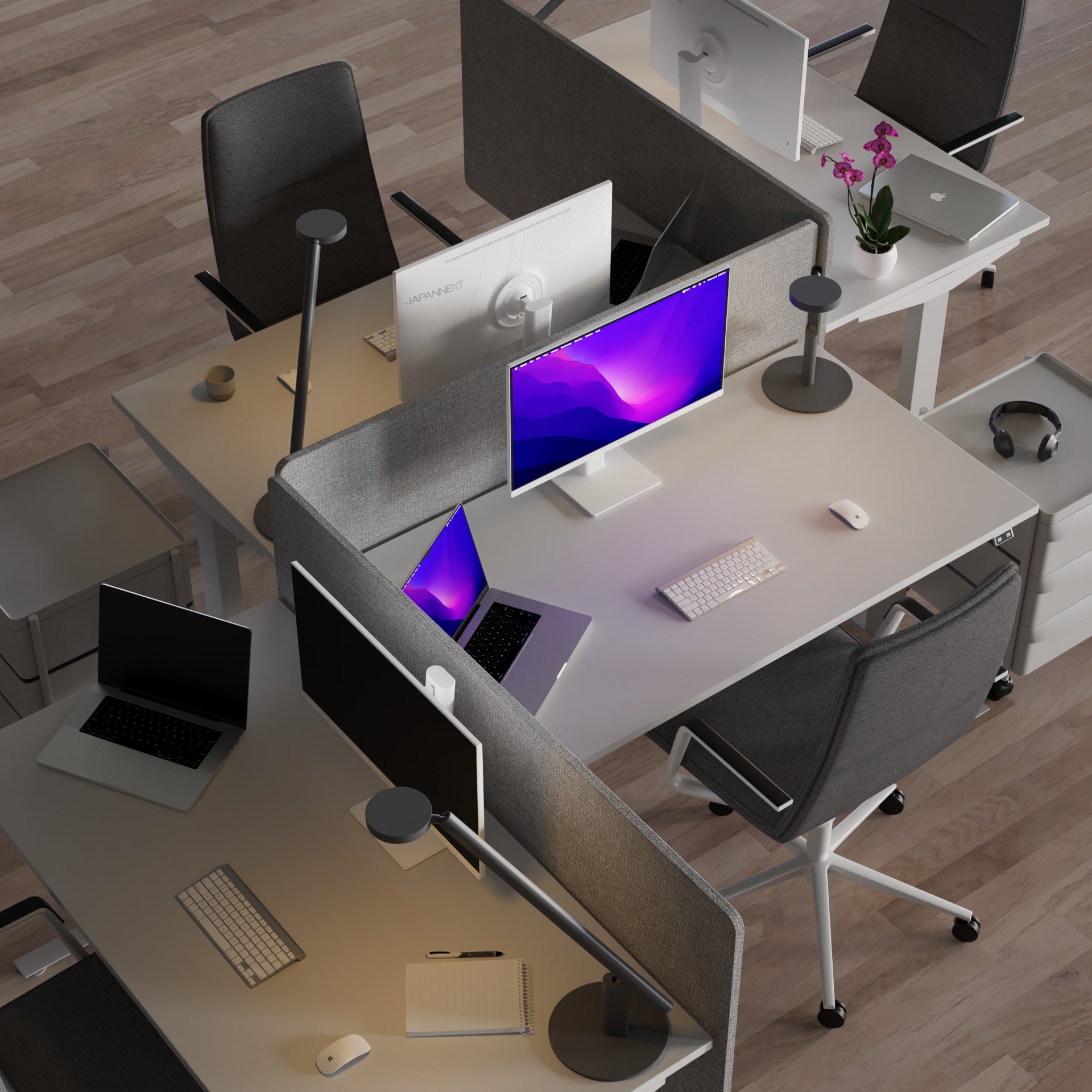 Monitor | 27" | WQHD | Weiß