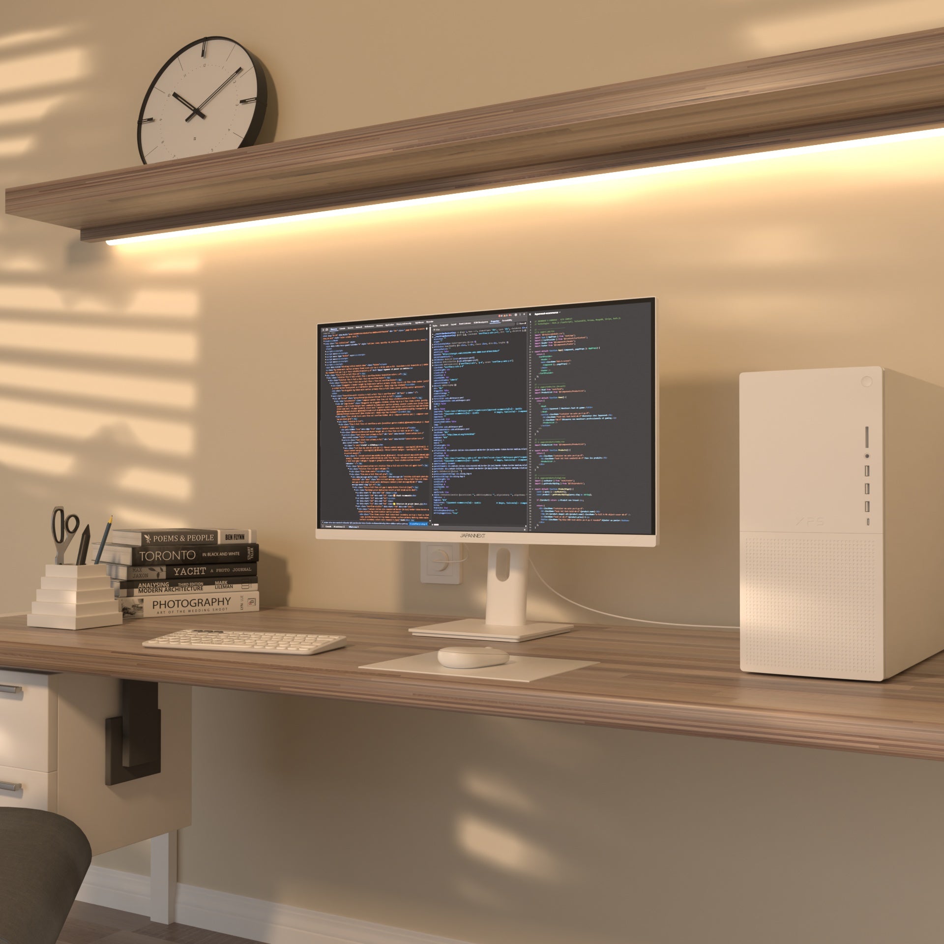 Desktop Monitor | 27" | WQHD | White