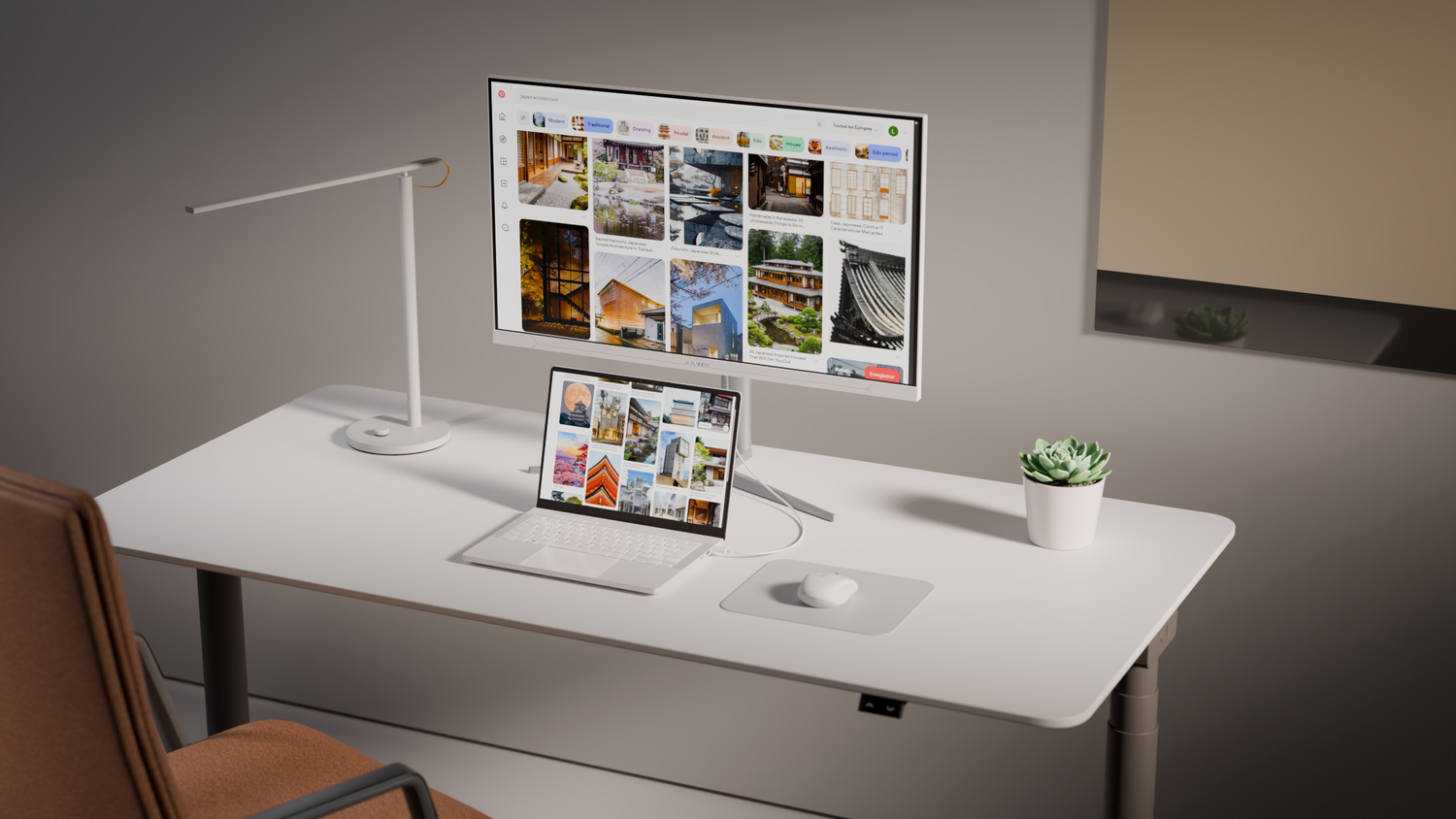 L'écran PC 6K 32 pouces affiche 6144 x 3456 pixels