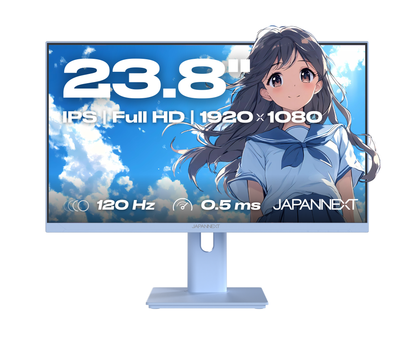 Gaming/deskwork monitor | 23.8&quot; | IPS | FHD | 120Hz | Pastel Blue