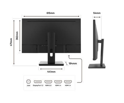 Monitor | 27&quot; | 4K UHD | 60Hz