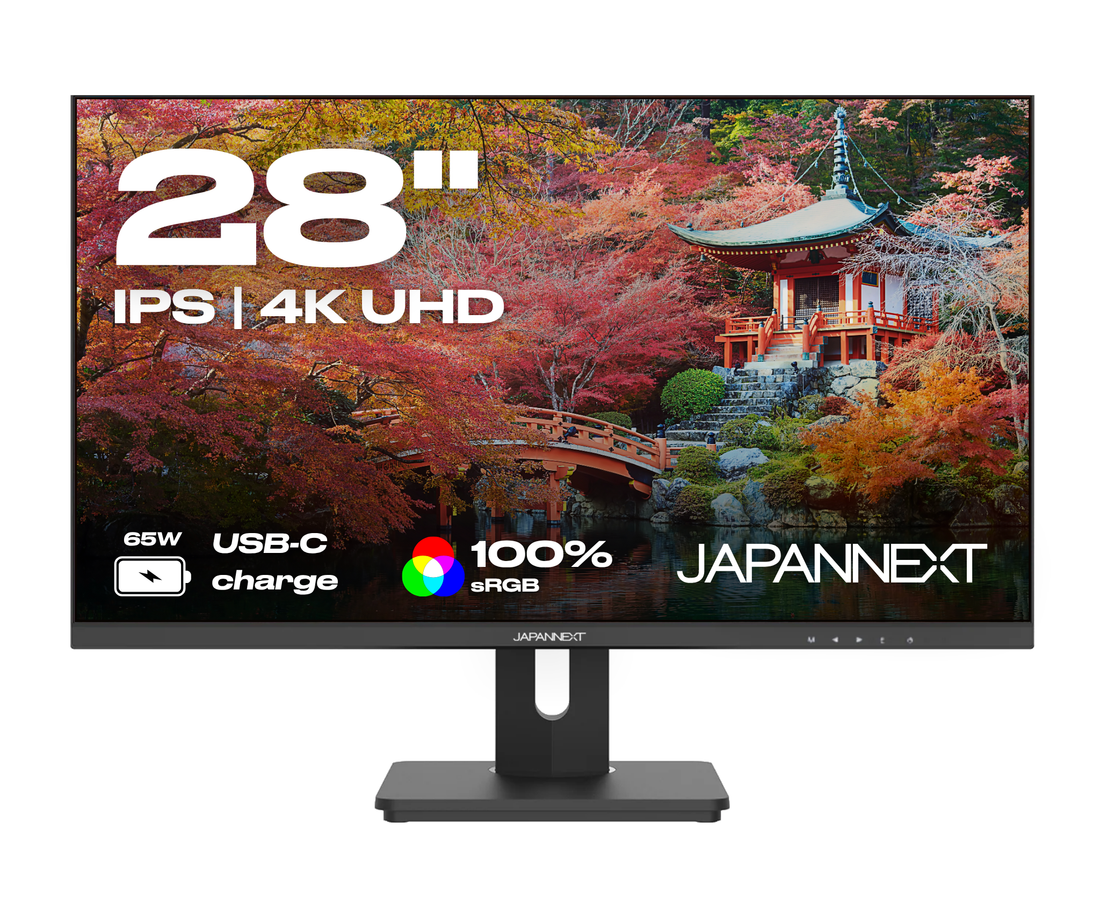 Monitor | 28" | 4K UHD | USB-C (+ Ladung 65W)