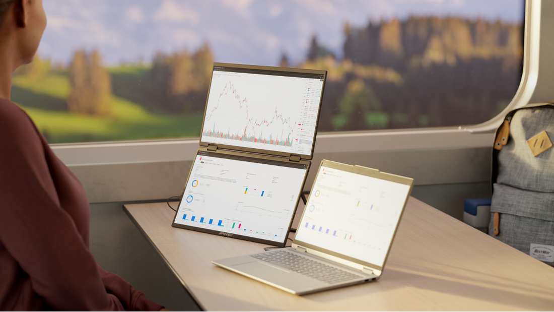 Mobile Dual Monitor | 2 x 23.8” | IPS | FHD