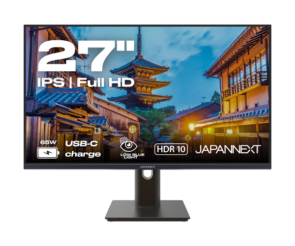 27-inch PC monitor 1920x1080 Full HD - Japannext – JAPANNEXT