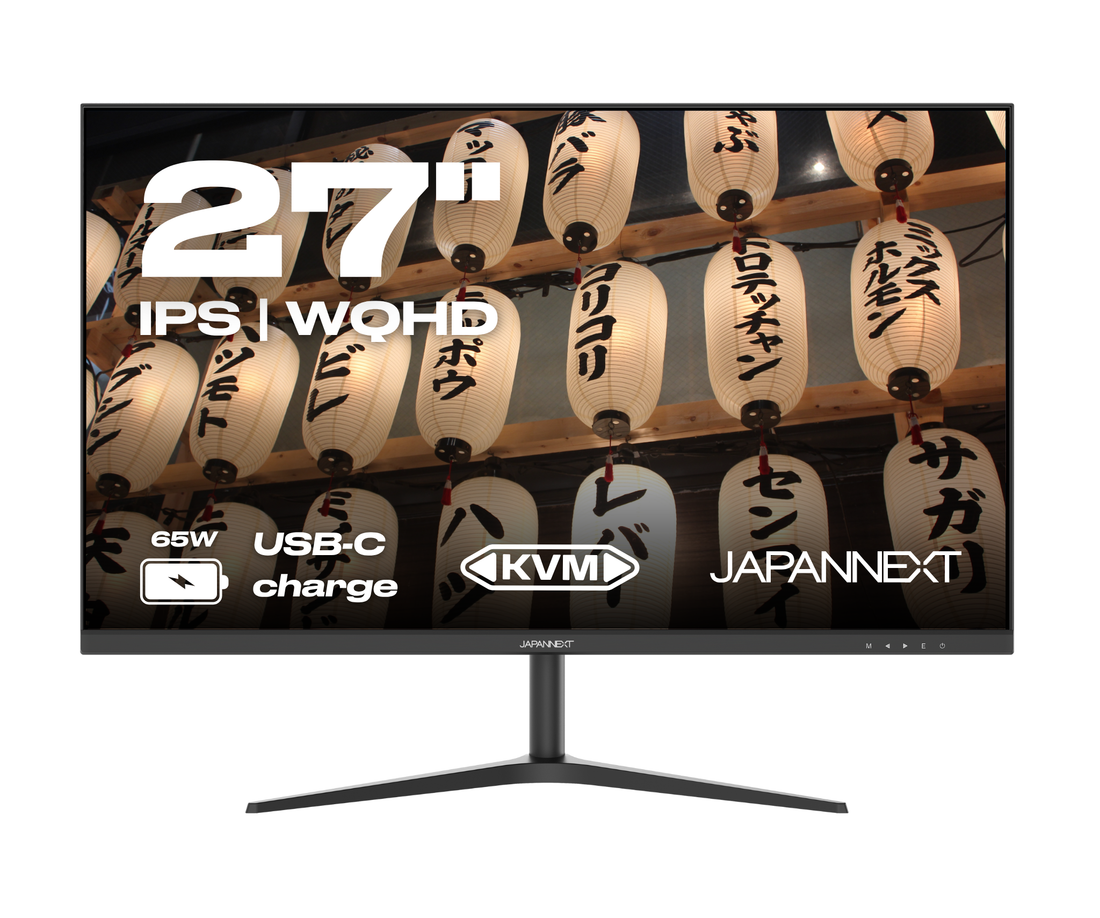 Monitor | 27&quot; | WQHD | USB-C (+ Ladung 65W)