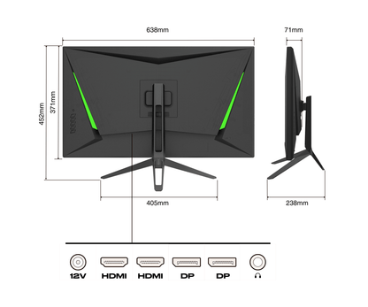 Gaming Monitor | 28&quot; | IPS | 4K UHD | 144Hz