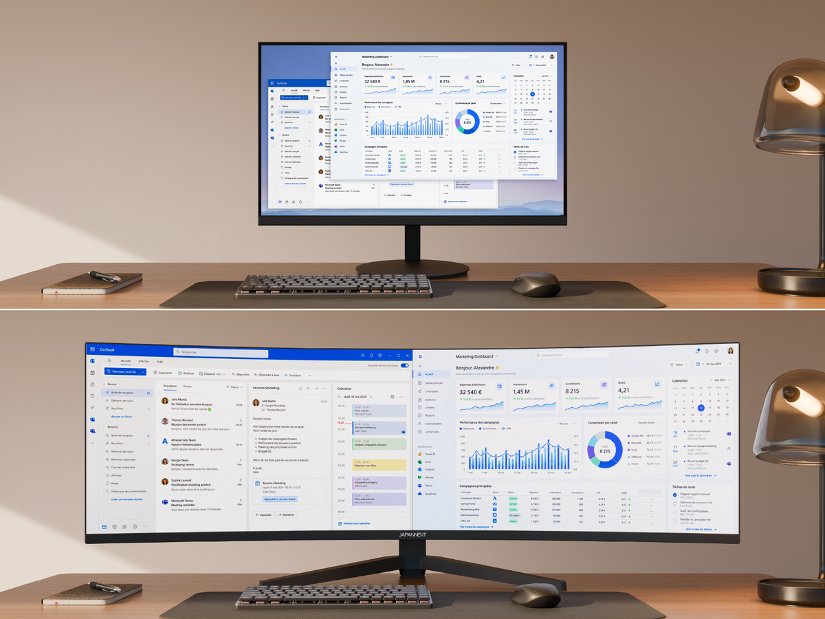 49-inch Curved Monitor, 5K UHD, 165Hz, USB-C 90W, LAN Port. Ideal for Simulation Gaming and Office Work