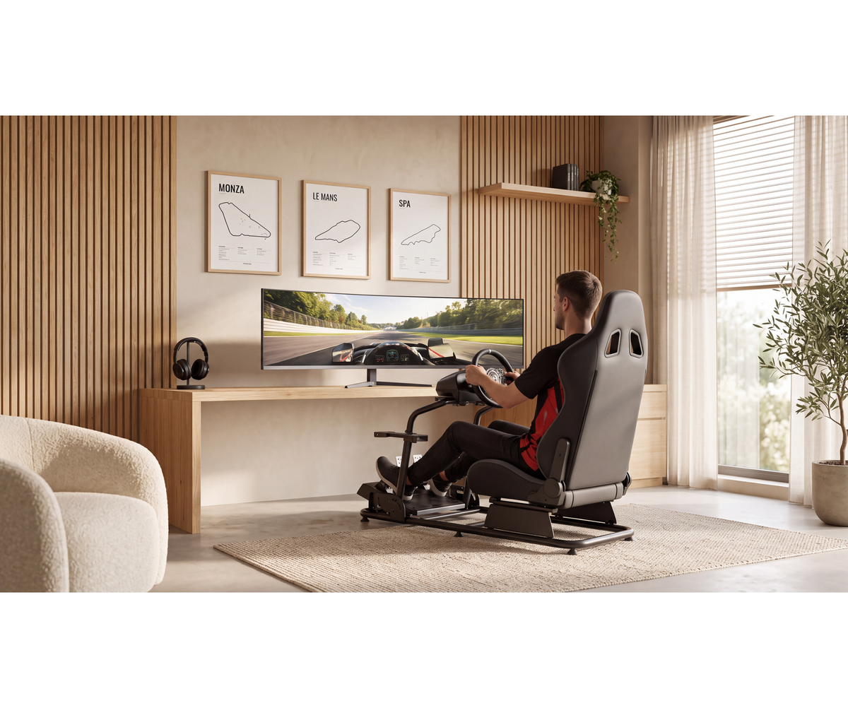 49-inch Curved Monitor, 5K UHD, 165Hz, USB-C 90W, LAN Port. Ideal for Simulation Gaming and Office Work