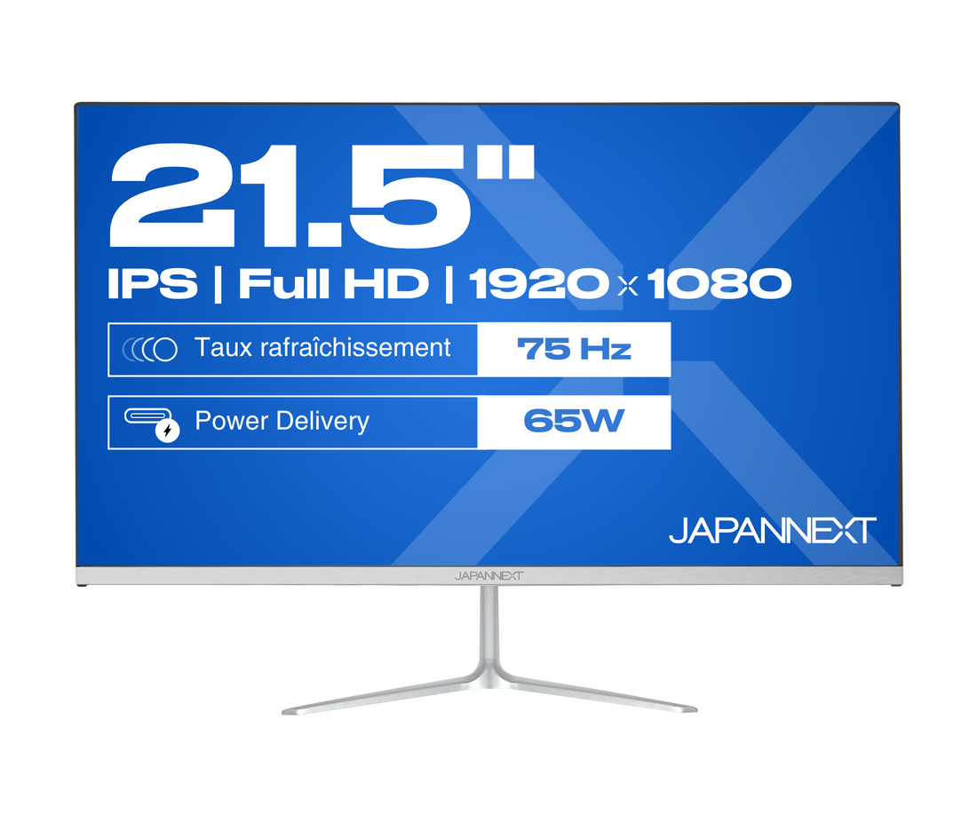 Office Monitor | 21.5" | FULL HD | 75Hz | USB-C (+65W charging)