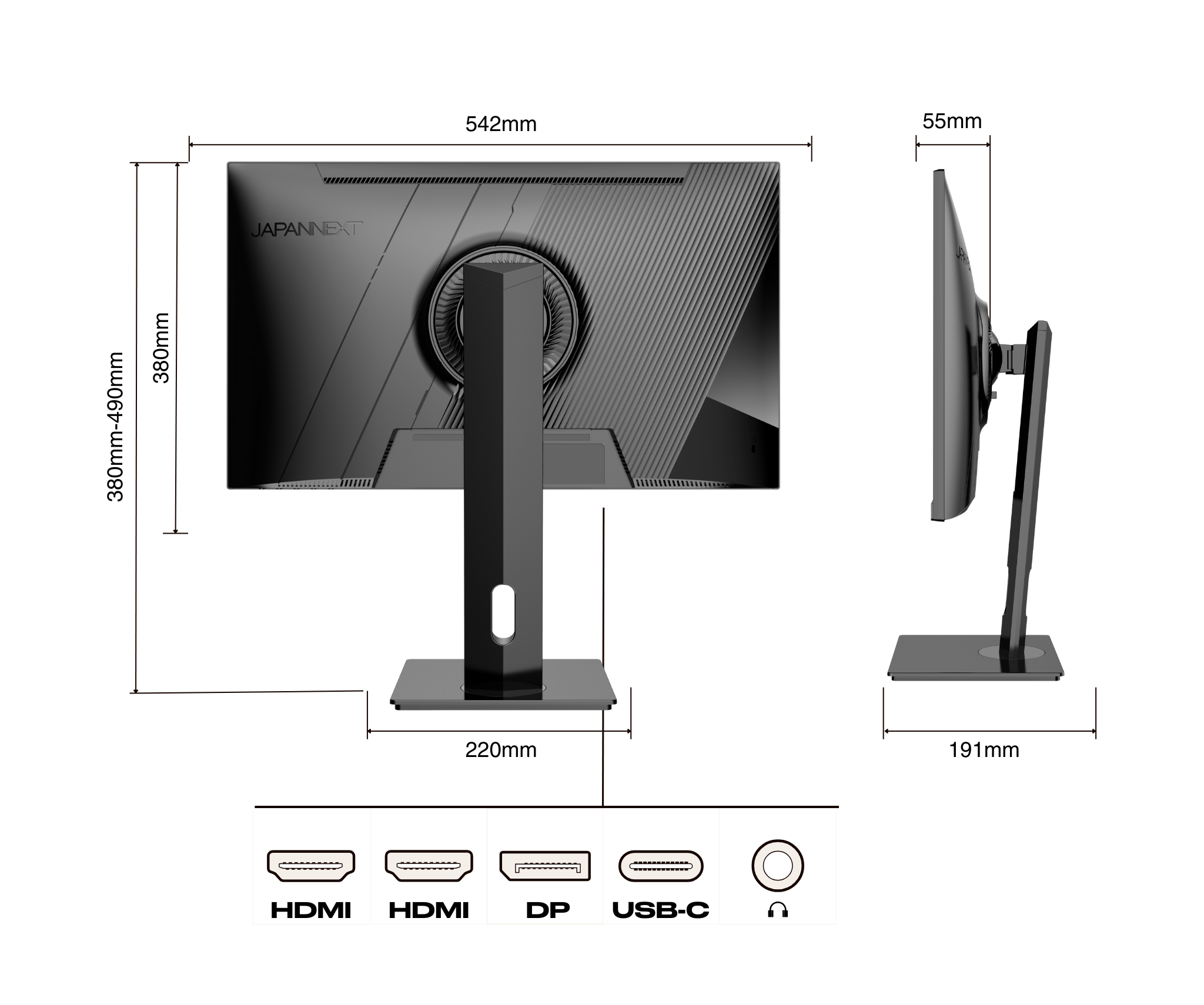 PC-Monitor Büro | 23,8“ | 4K UHD