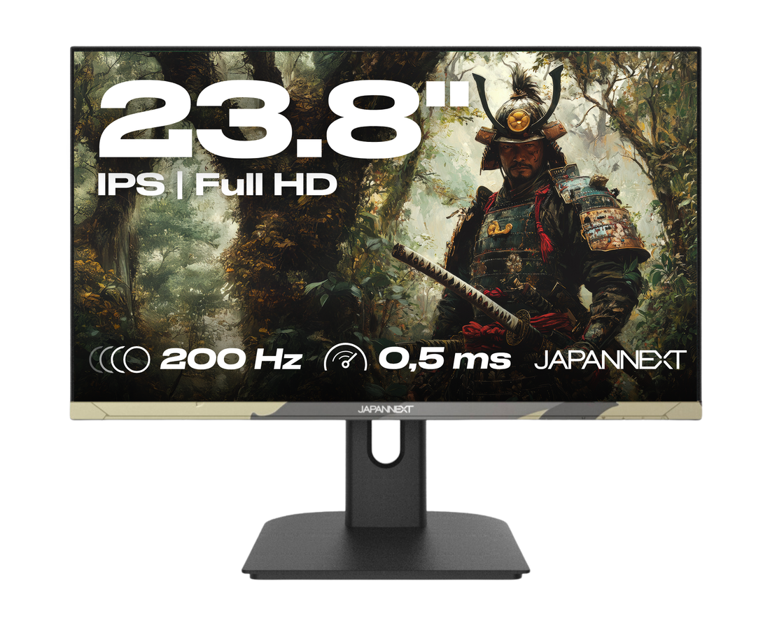 Gaming Monitor | 23,8&quot; | IPS | FHD | 200 Hz | HSP | Tarnfarben-Design