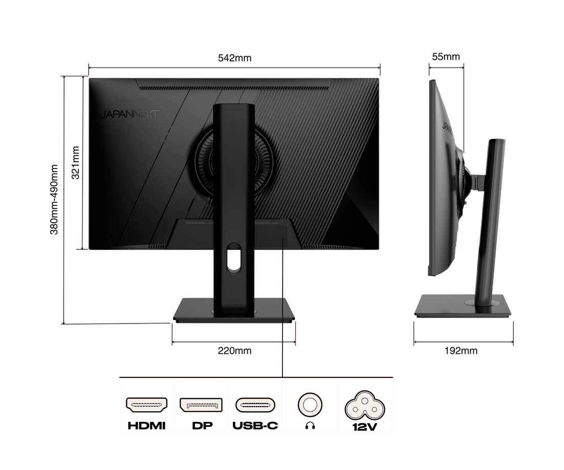 Office Monitor | 23.8" | FULL HD | USB-C (+ 65W charging)