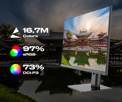 Office Monitor | 23.8&quot; | FULL HD | USB-C (+ 65W charging)