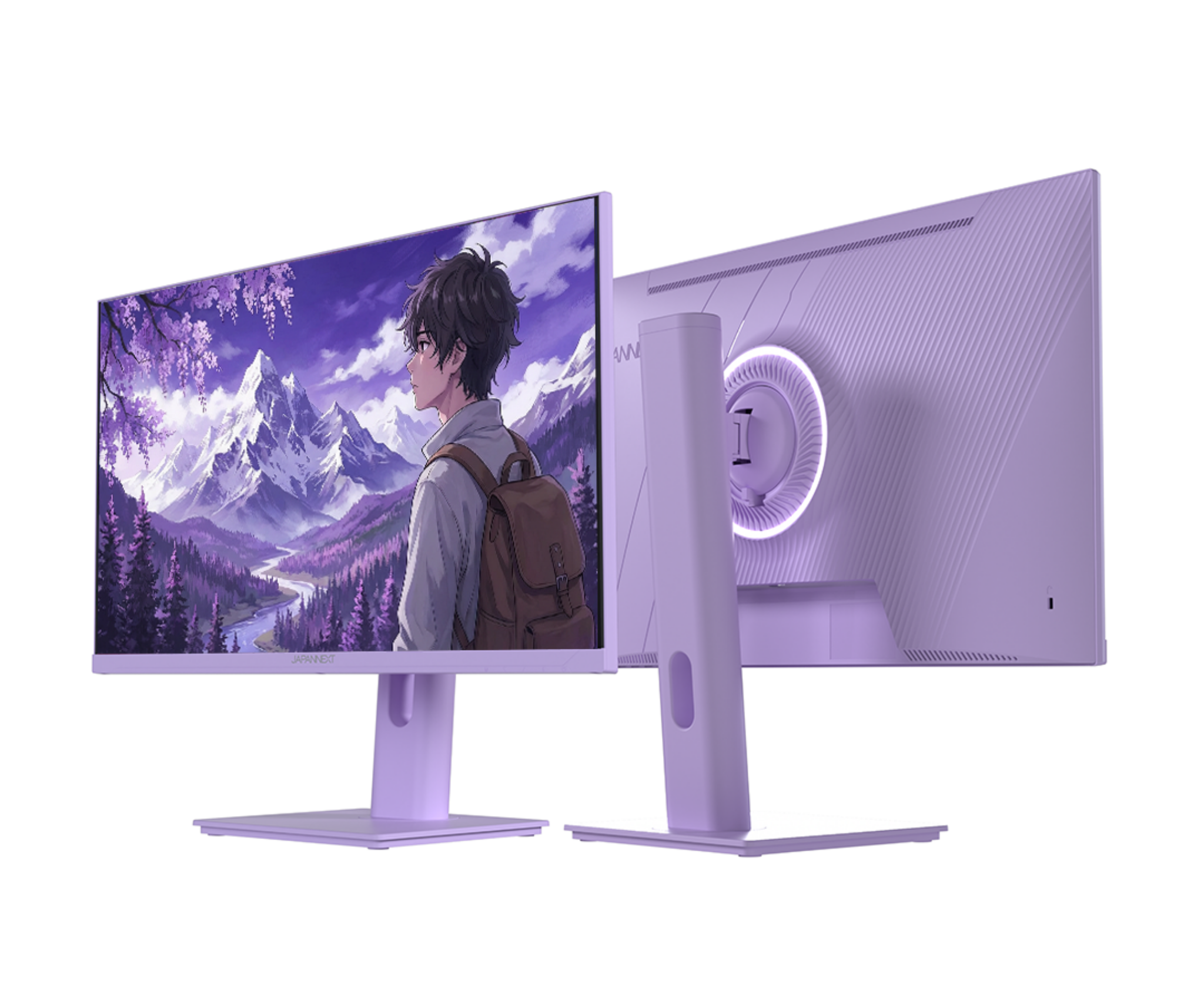 Gaming/Deskwork Monitor | 23.8" | IPS | Full HD | 165Hz | Pastel Purple