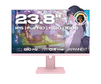 Gaming/Deskwork monitor | 23.8" | IPS | Full HD | 120Hz | Pastel White