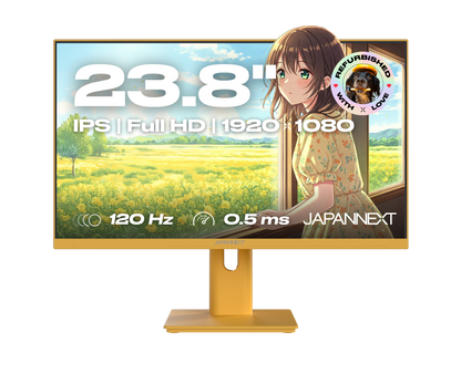 Gaming/Deskwork monitor | 23.8" | IPS | Full HD | 120Hz | Pastel White