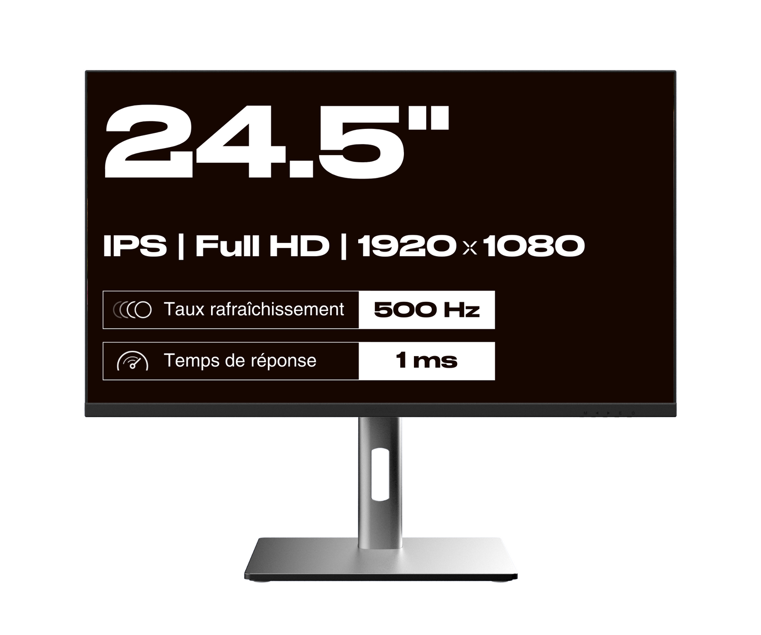 Gaming Monitor | 24.5&quot; | IPS | Full HD | 500Hz | USB-C (+charge 65W)