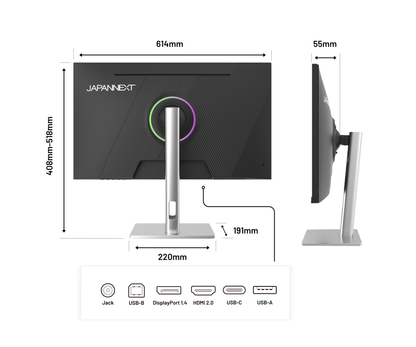 Desktop Monitor | 27&quot; | 5K | 60Hz (refurbished)