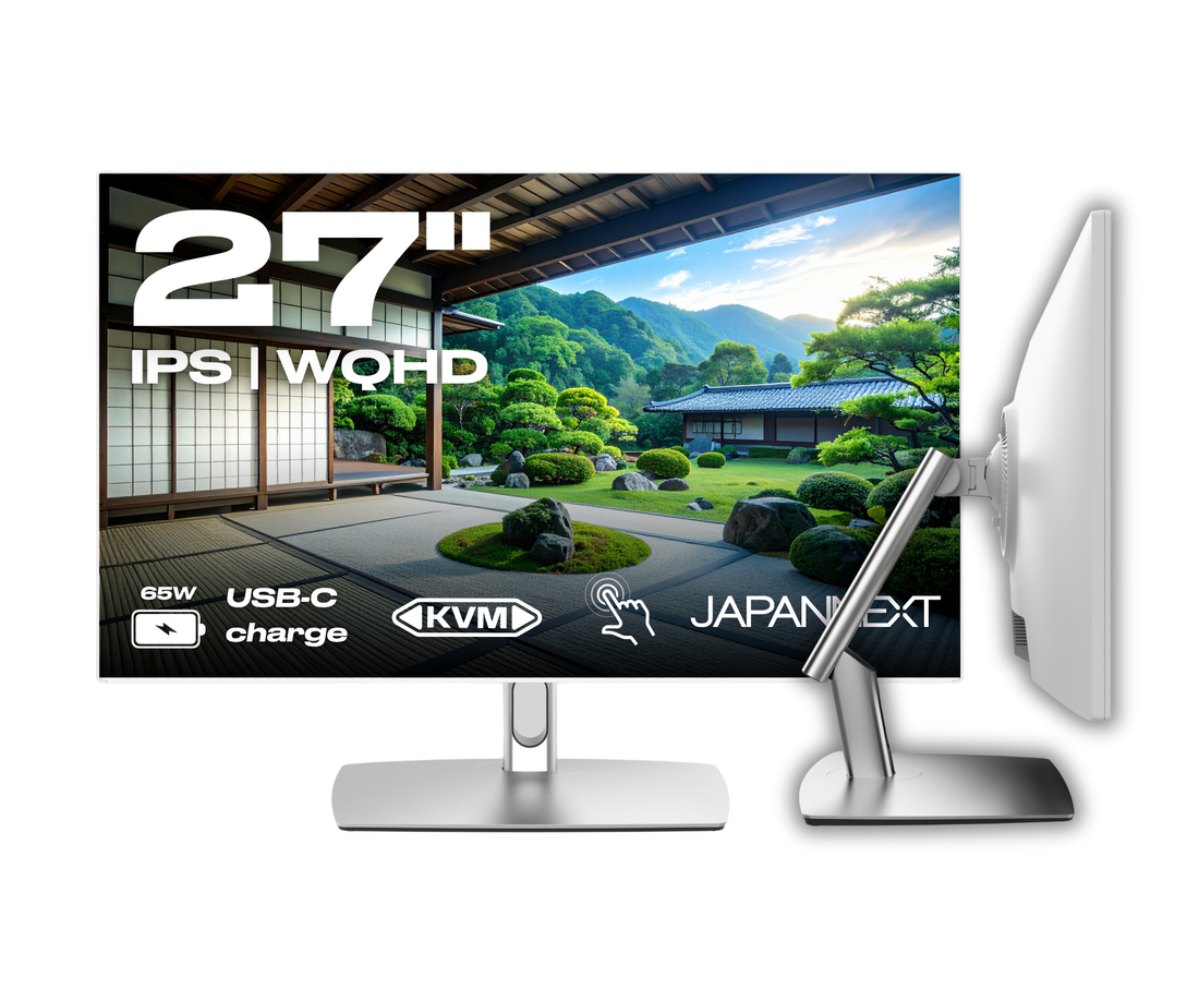 Monitor | 27&quot; | WQHD | Touchscreen | Power Delivery 65 W | KVM | Weiß