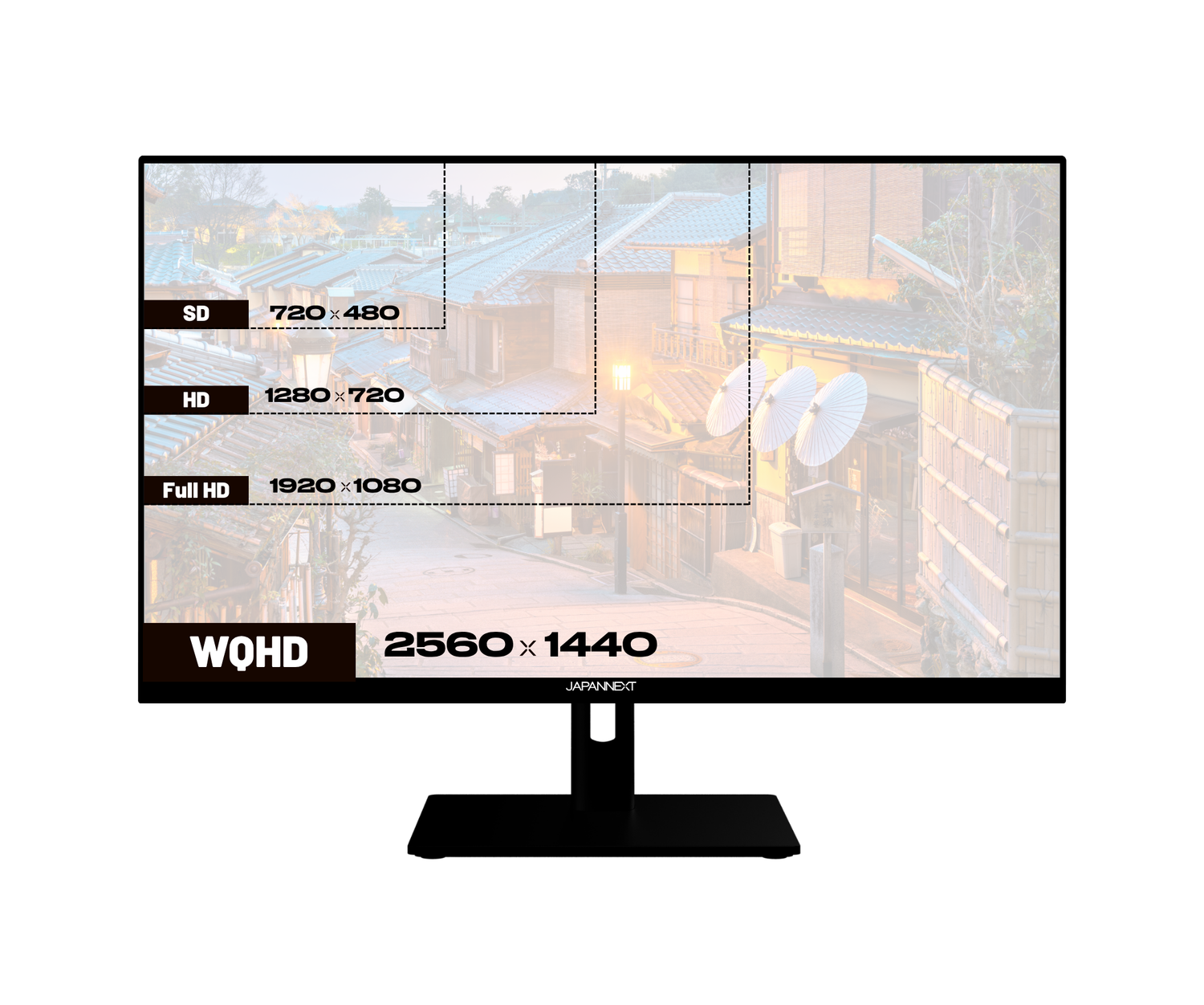 Desktop Monitor | 27&quot; | WQHD | Touchscreen | USB Hub | Power Delivery 65W | KVM