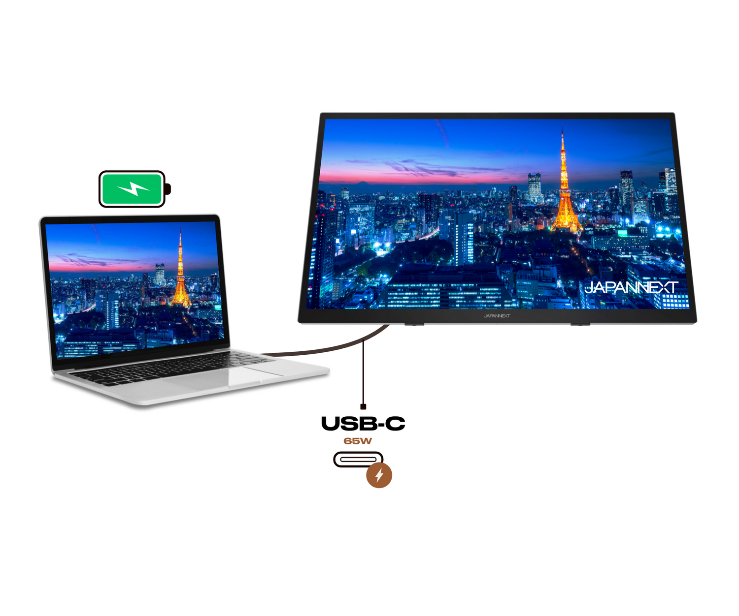 Desktop Monitor | Touchscreen | 27&quot; | WQHD | USB-C (+ 65W charging)