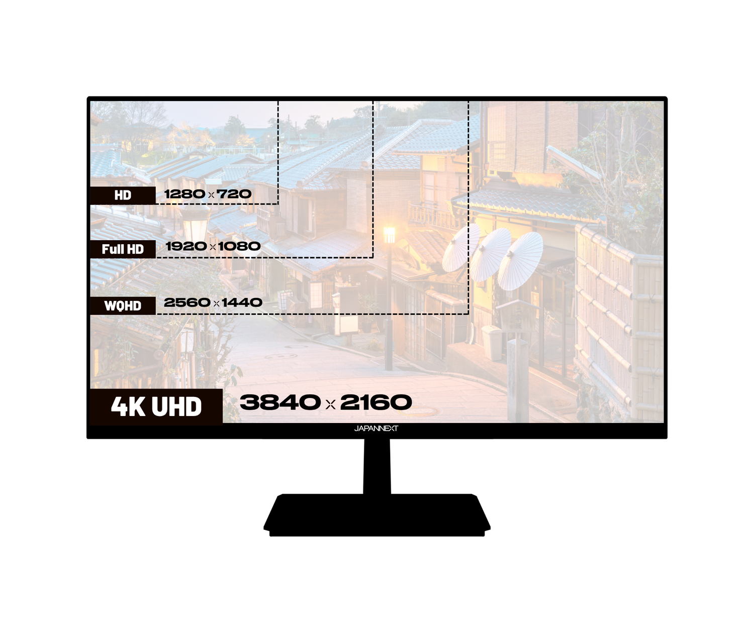 Desktop Monitor | 28&quot; | 4K UHD | White