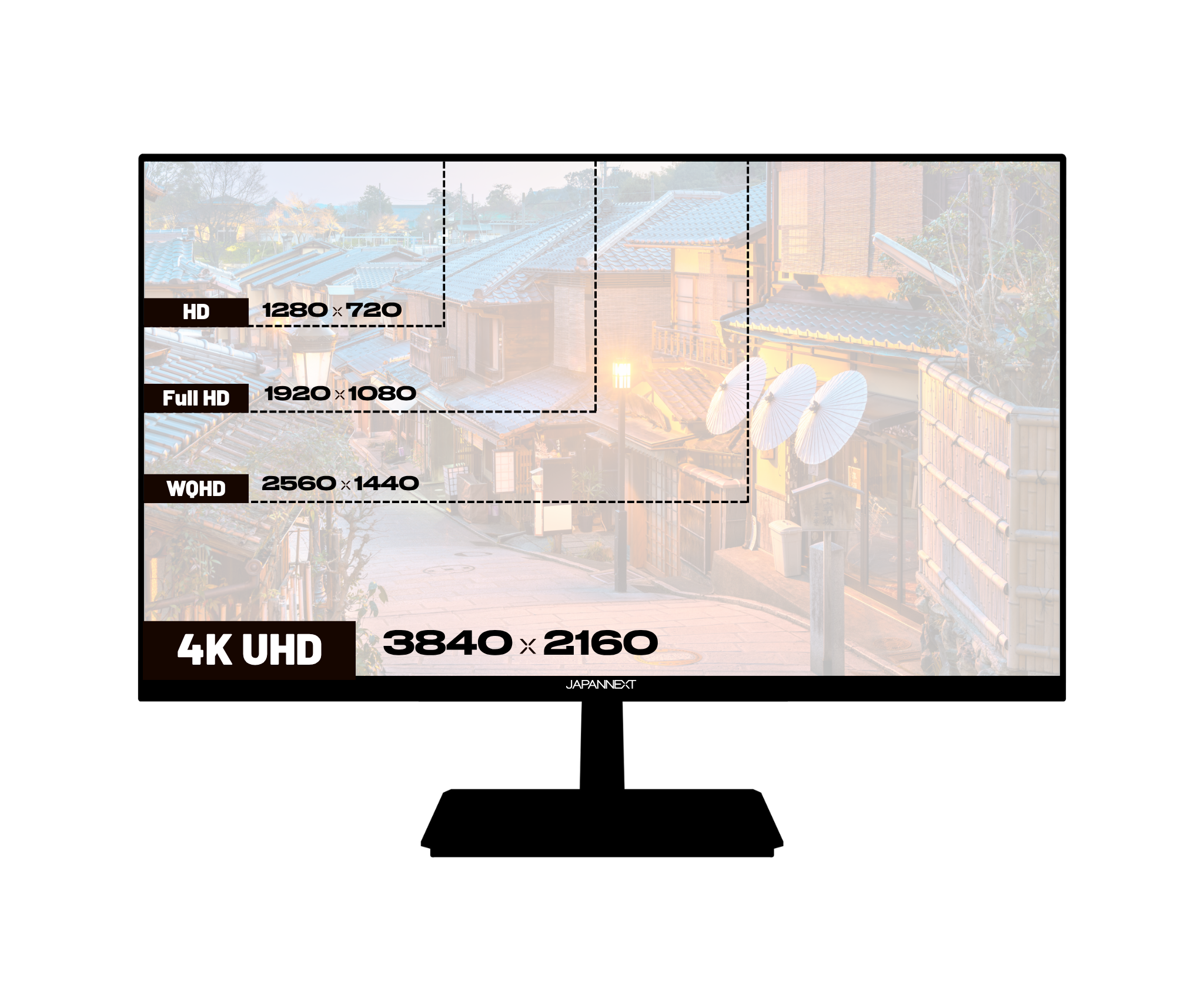 Desktop Monitor | 28&quot; | 4K UHD | White