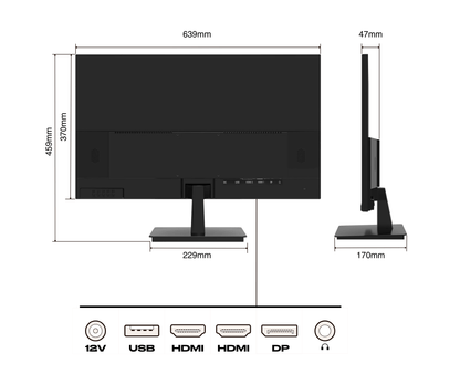 Desktop Monitor | 28&quot; | 4K UHD | 60Hz (refurbished)