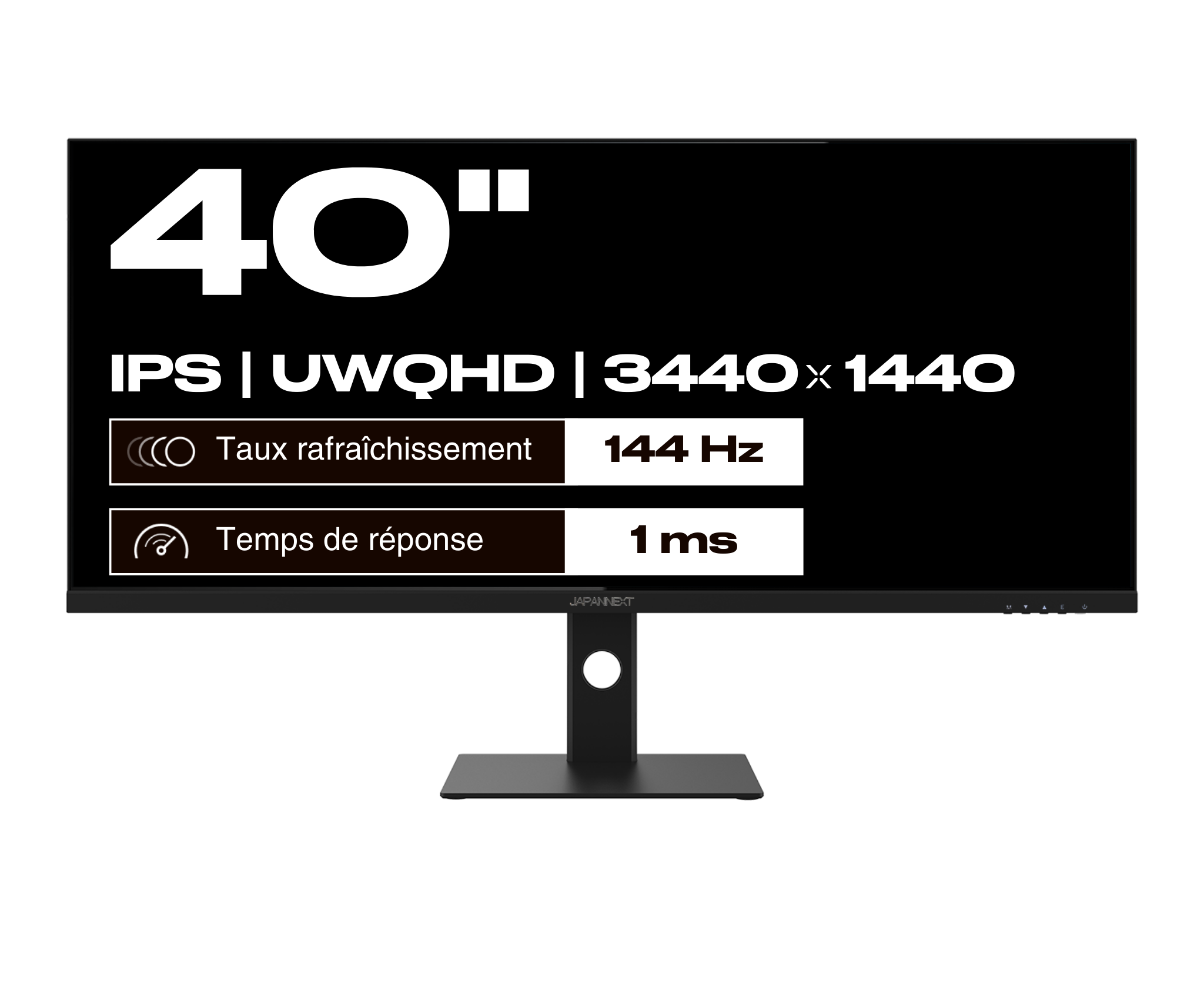 Gaming Monitor | 40&quot; | WQHD | 144Hz | USB-C (+ charging 90W)