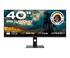 Écran PC gaming Japannext 40 pouces UWQHD IPS 144 Hz reconditionné, noir, USB-C 90 W