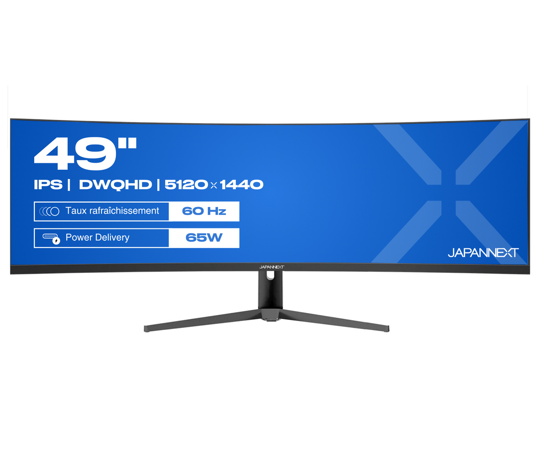 Curved Monitor | 49&quot; | DWQHD | 60Hz | USB-C (+charge 65W)